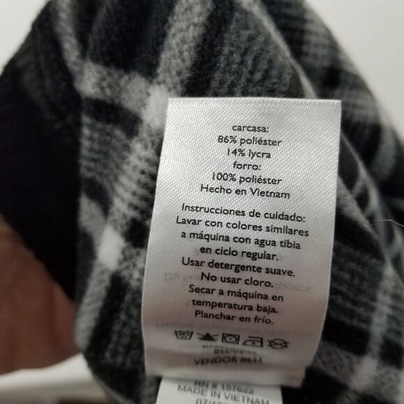 Eddie Bauer Polar Fleece Lined Pants Womens 14 XL Flexion Black Zippered Pockets - Picture 11 of 16